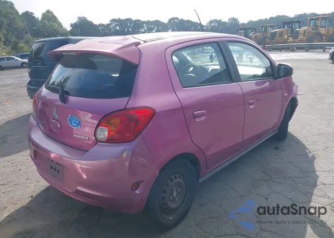 2014 Mitsubishi Mirage De из США, поврежденный, VIN ML32A3HJ8EH007990